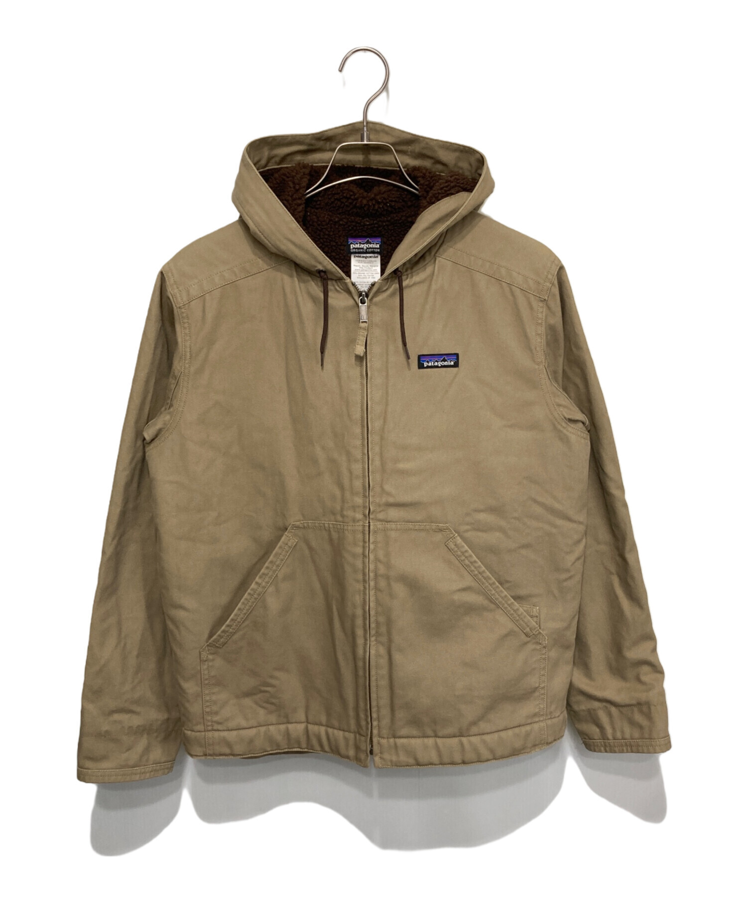 中古・古着通販】Patagonia (パタゴニア) Lined Canvas Hoody ベージュ 