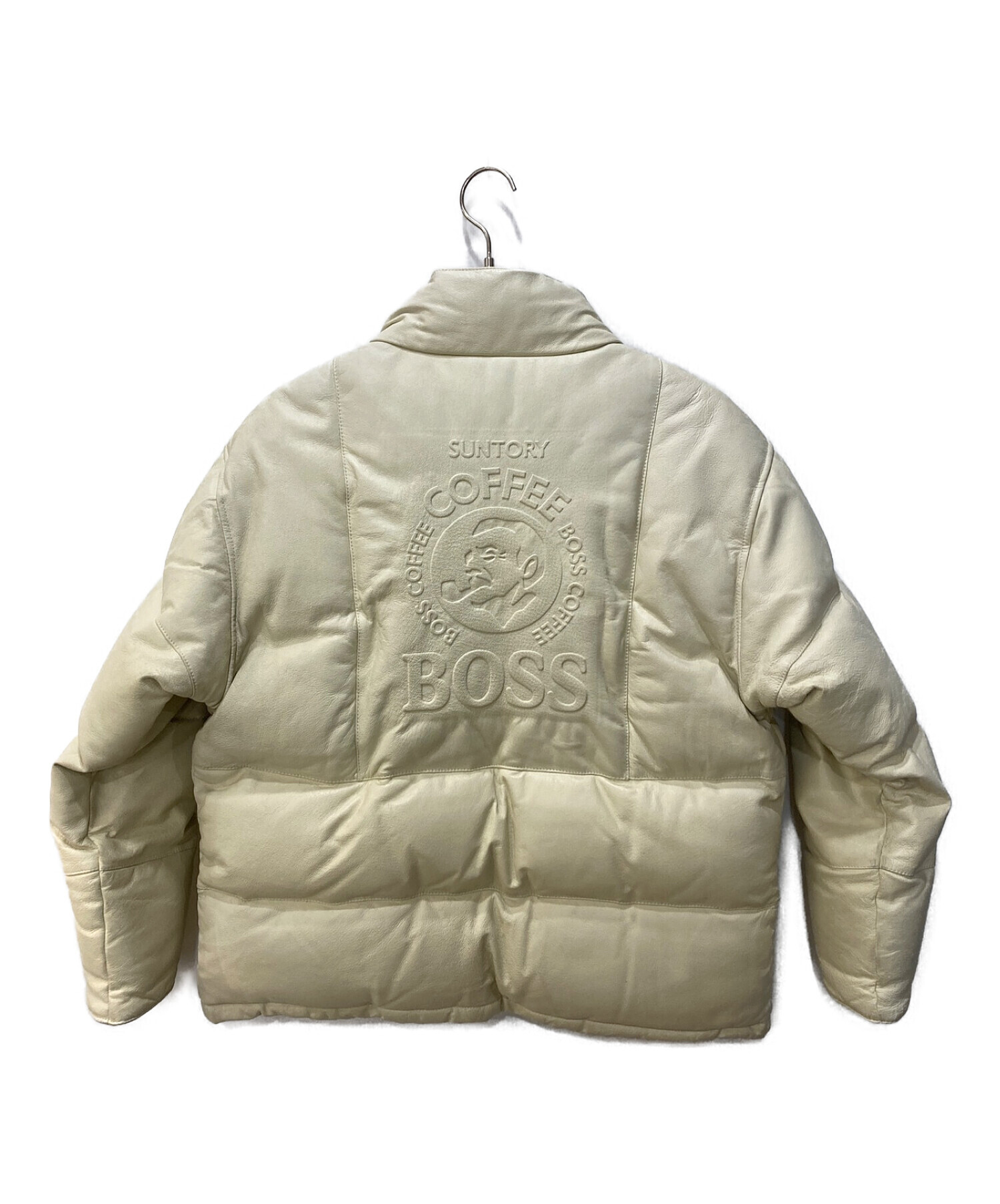 SUNTORY BOSS SPECIAL LEATHER DOWN JACKET