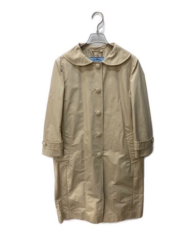 中古・古着通販】PRADA (プラダ) スプリングコート ベージュ サイズ 