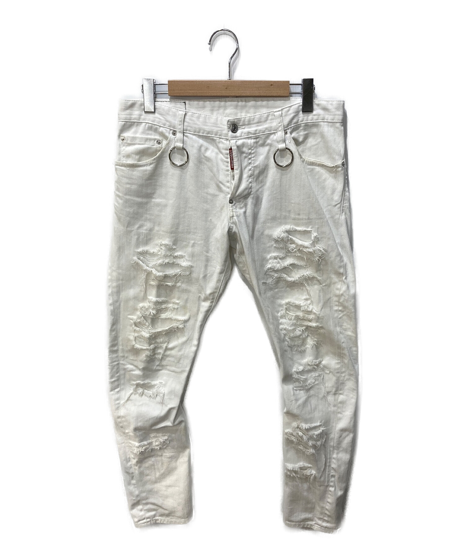 中古・古着通販】DSQUARED2 (ディースクエアード) クラッシュ加工 