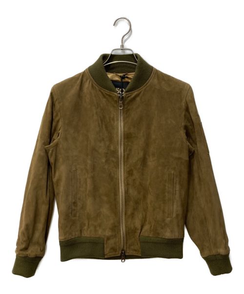 SP古着 チンクワンタ スエードボンバージャケット 激レア ririジップ