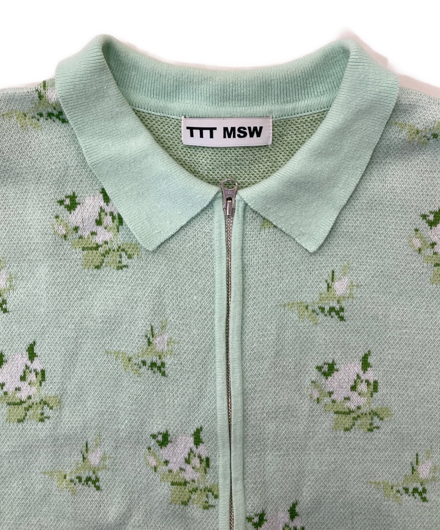 TTT_MSW ttt msw 20aw flower knit vest 【公式通販】