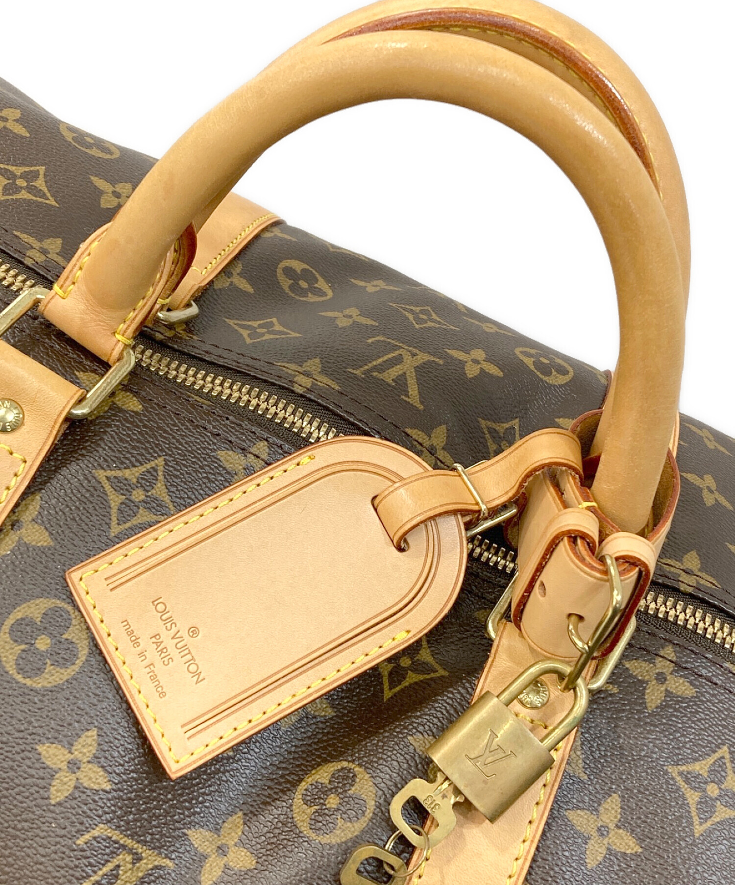 中古・古着通販】LOUIS VUITTON (ルイ ヴィトン) トラベルバッグ  