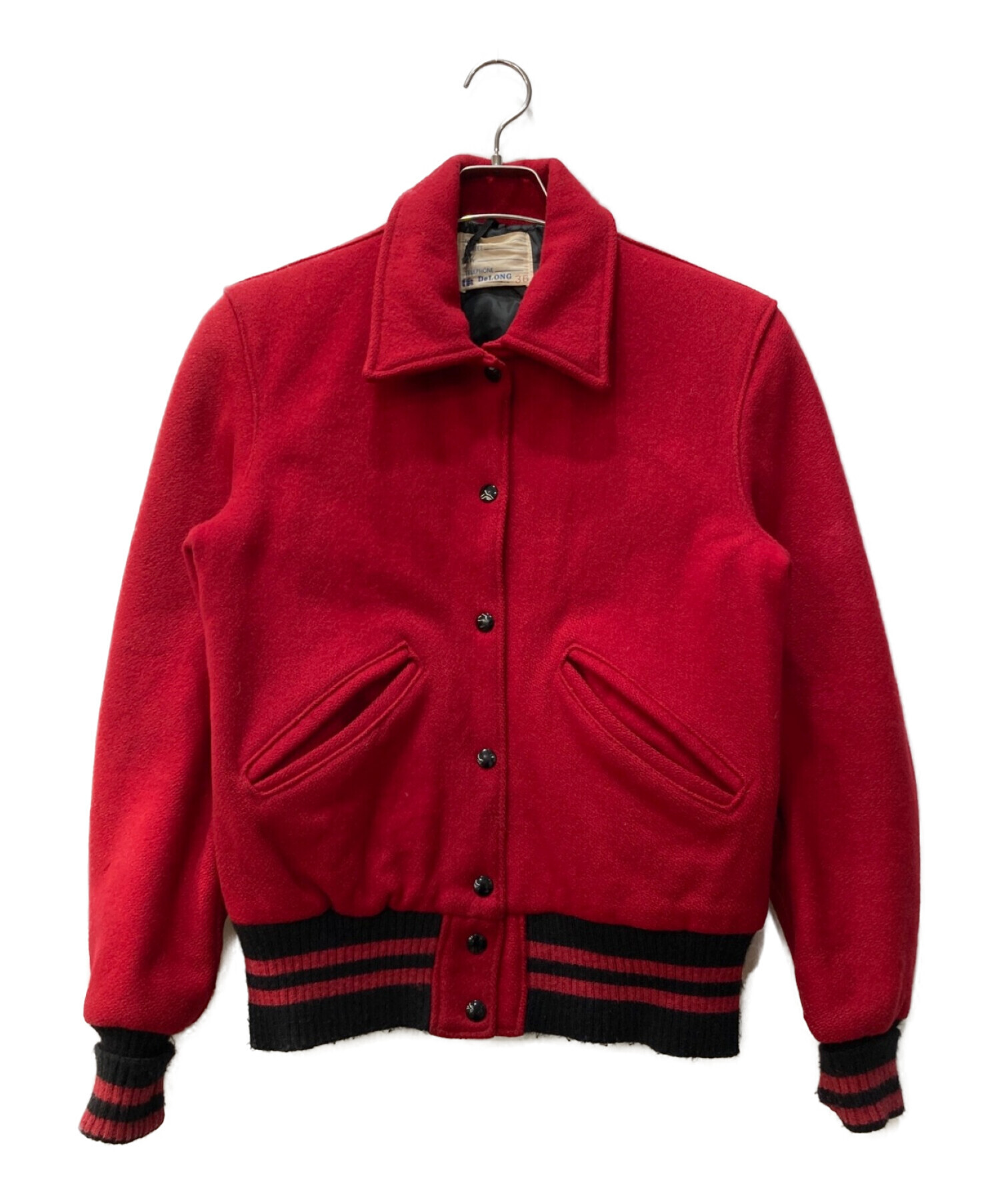 80' De Long ウールスタジャン ビンテージ 【公式通販】