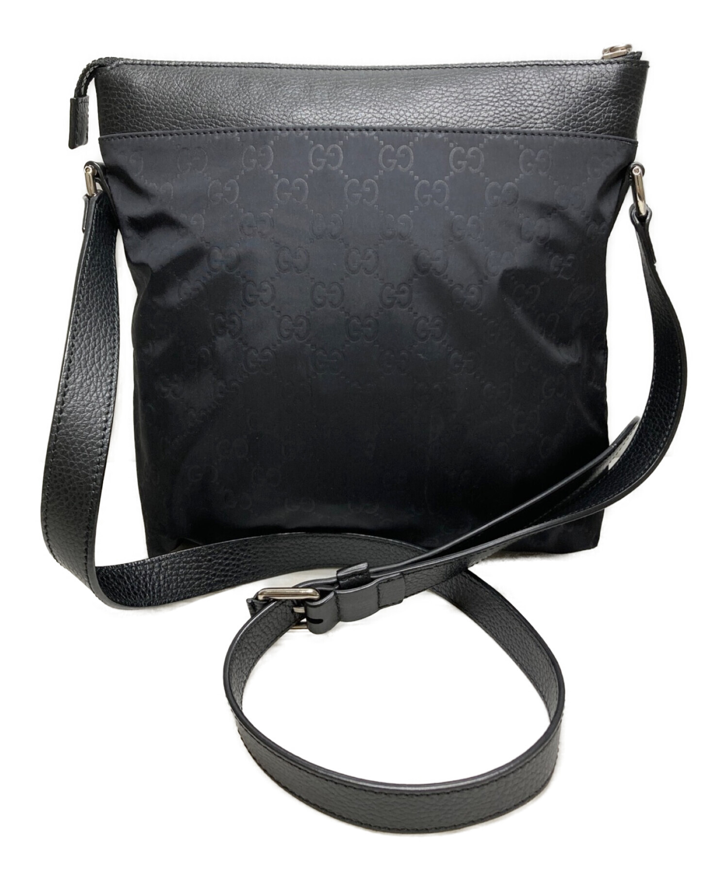 中古・古着通販】GUCCI (グッチ) GGナイロンショルダーバッグ 510342 