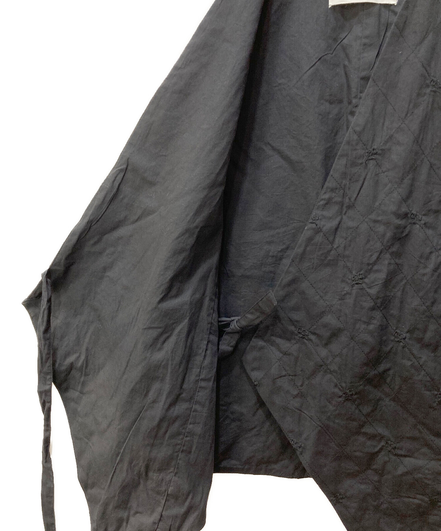 中古・古着通販】crinkle (クリンクル) quilting caftan gilletベスト 