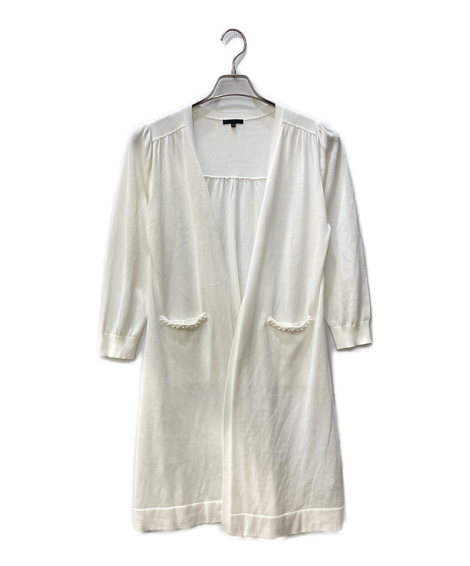 中古・古着通販】TO BE CHIC (トゥービーシック) ロングカーディガン  