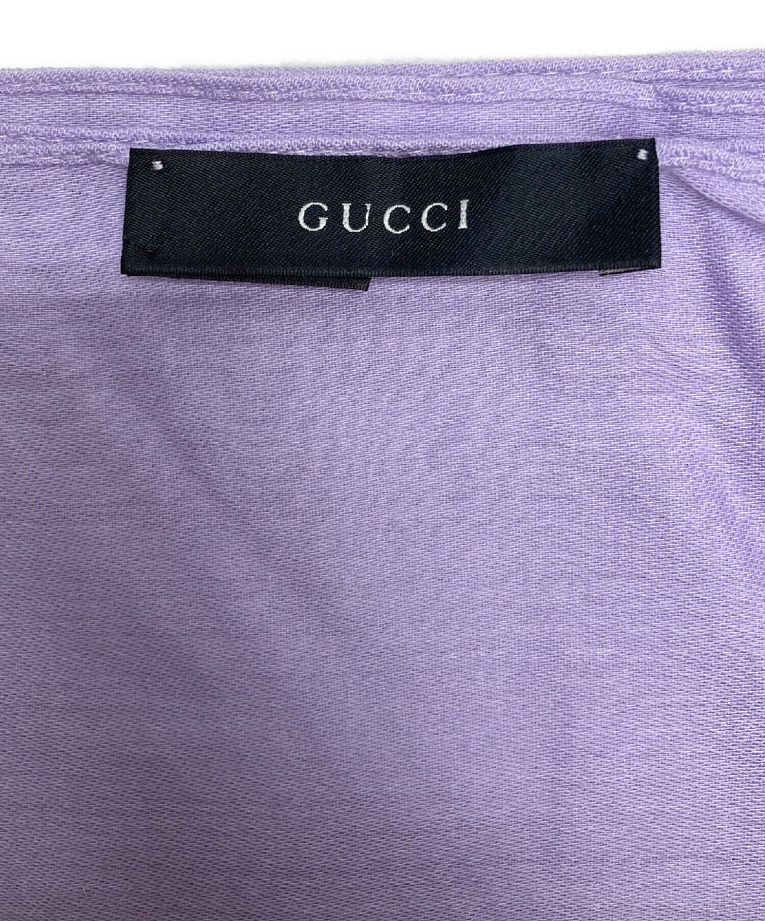 中古・古着通販】GUCCI (グッチ) スカーフ パープル｜ブランド・古着  