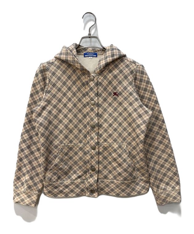 BURBERRY チェック柄 ベレー帽 M
