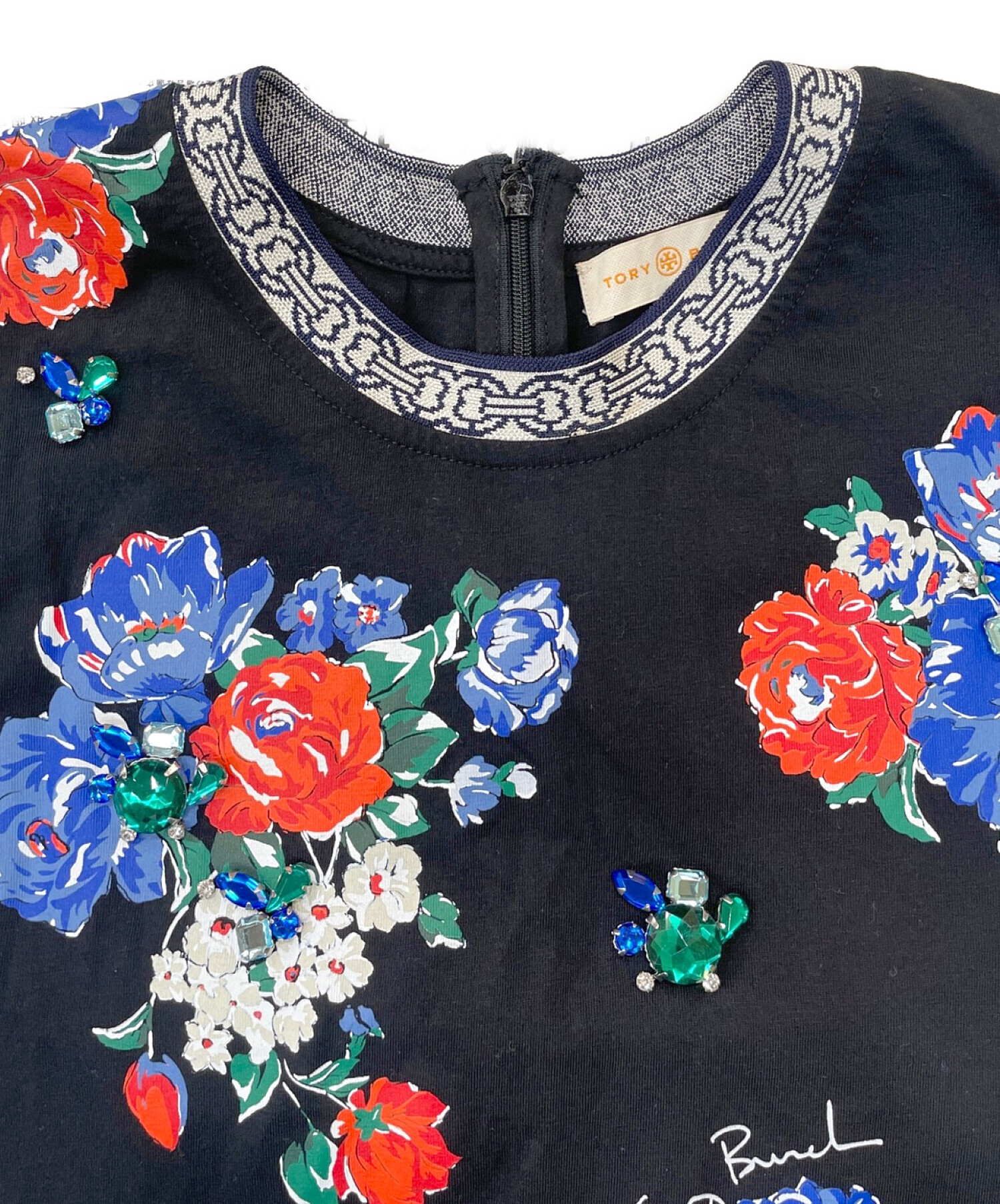 中古・古着通販】TORY BURCH (トリーバーチ) フローラル エンベ 