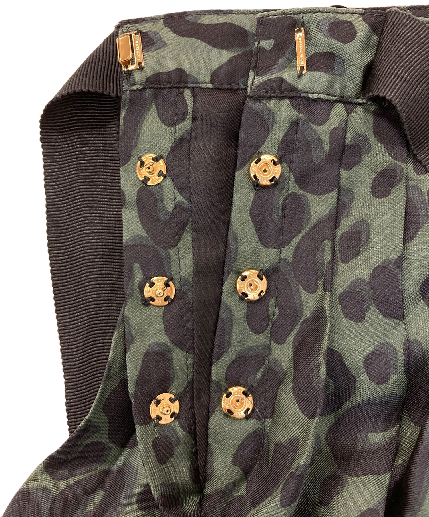 中古・古着通販】LOUIS VUITTON (ルイ ヴィトン) シルクレオパードミニ 