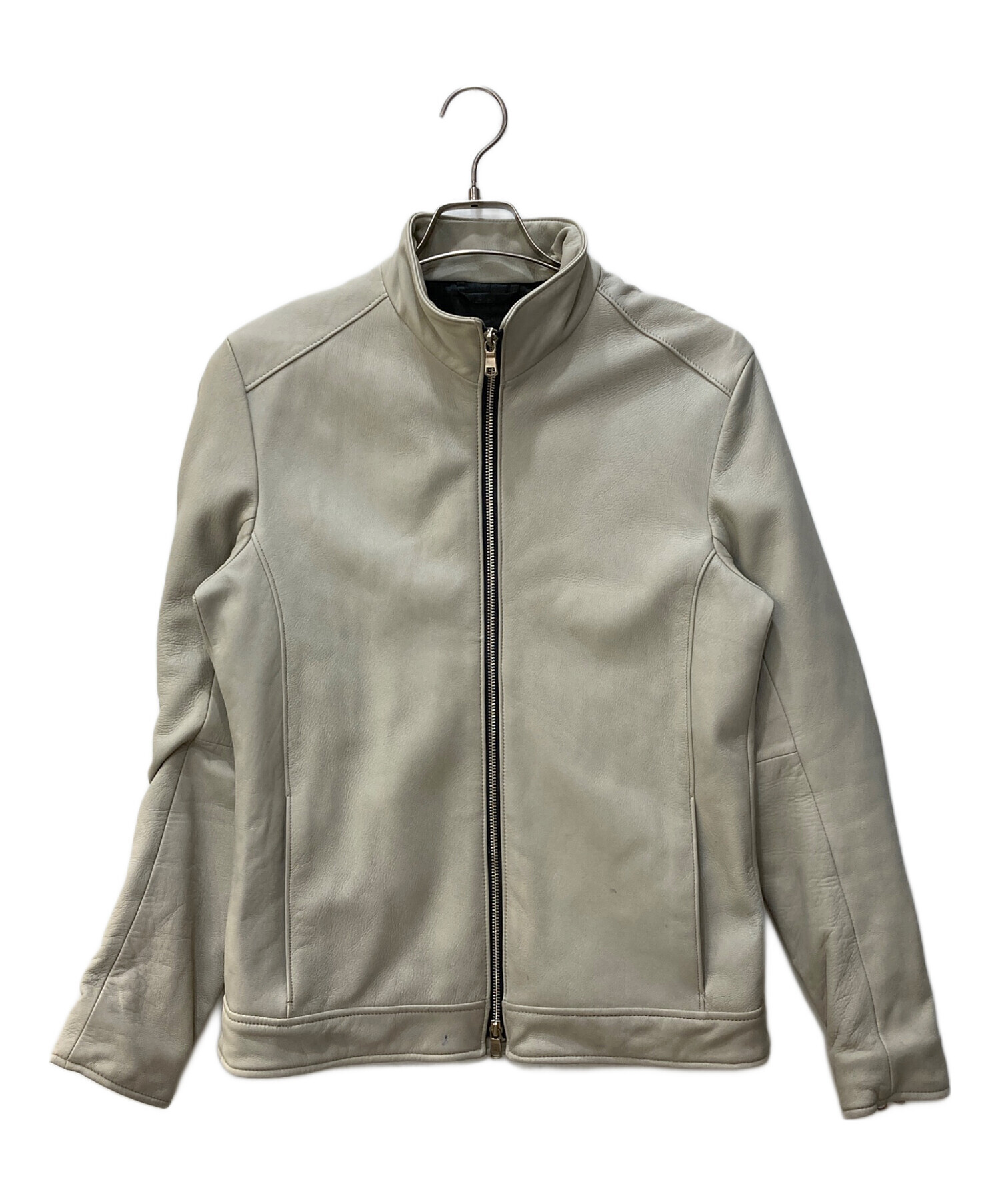 中古・古着通販】TETE HOMME (テット オム) ラムレザーシングル