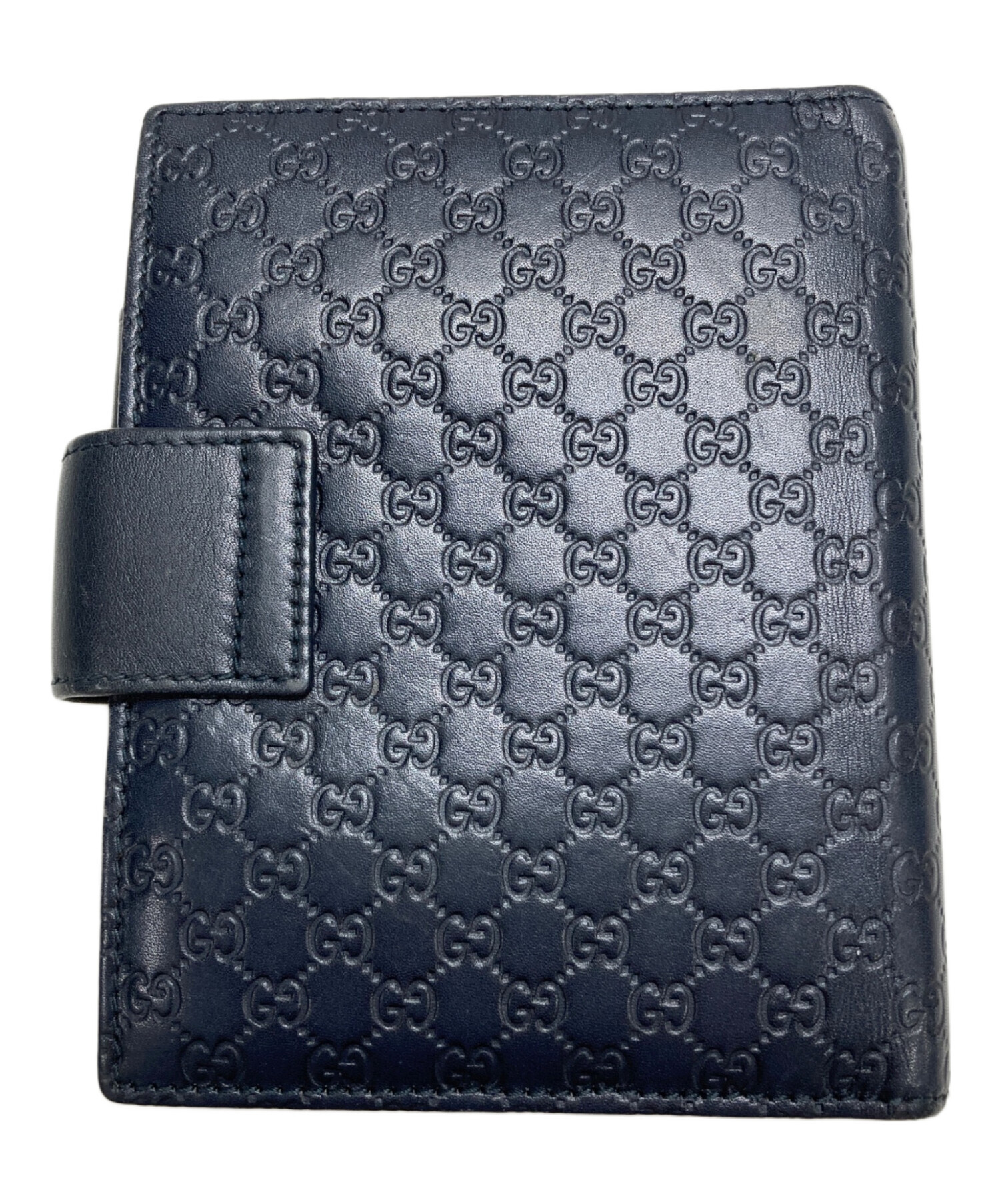 中古・古着通販】GUCCI (グッチ) 手帳カバー ネイビー｜ブランド・古着 