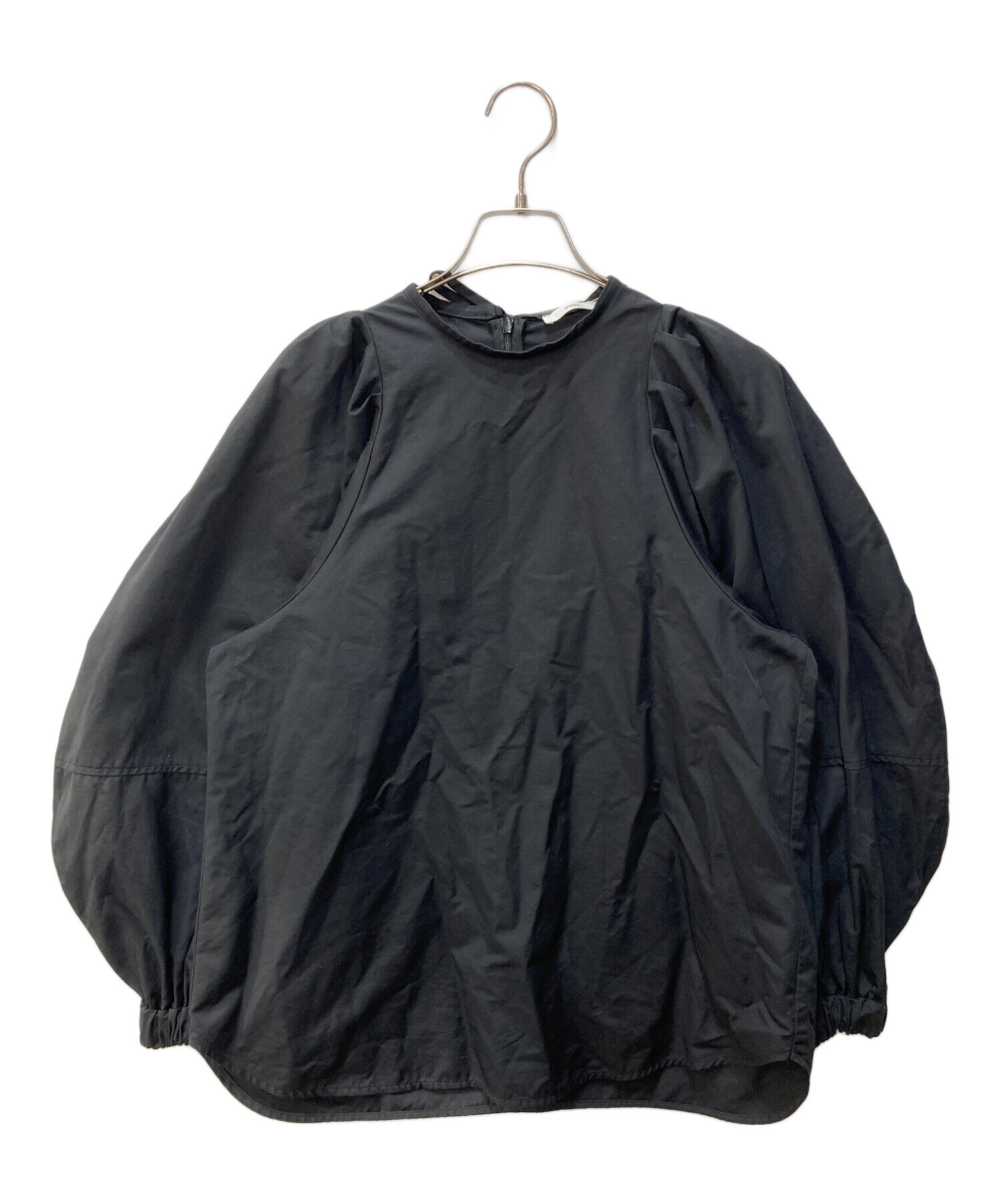 中古・古着通販】YORI (ヨリ) ビックパフスリーブ ブラウス ブラック 