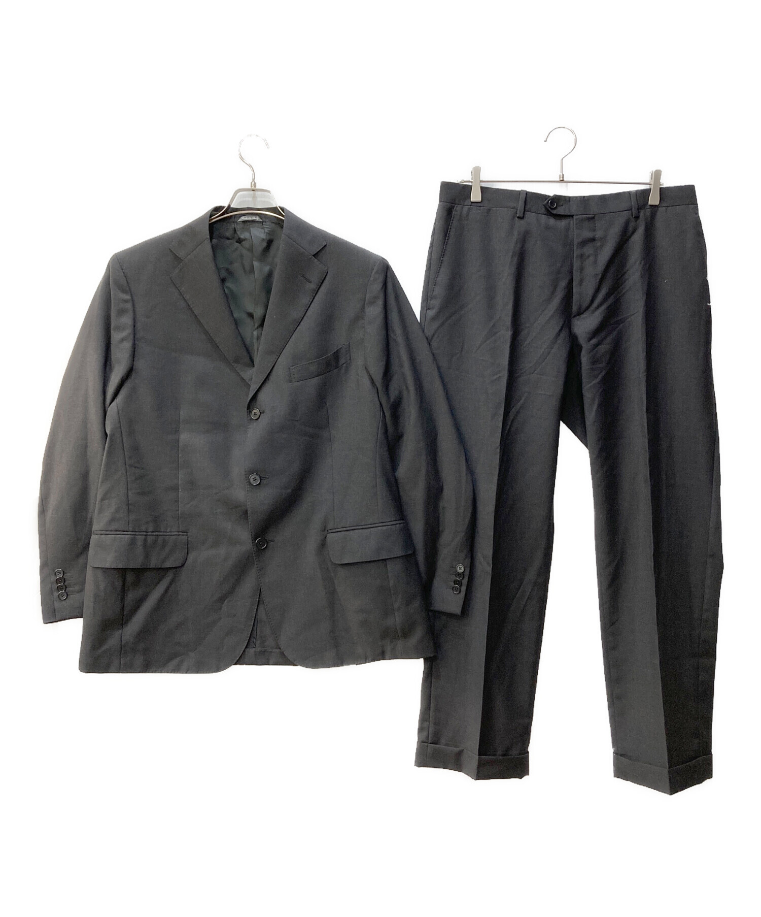 中古・古着通販】LARDINI (ラルディーニ) セットアップスーツ ブラック 