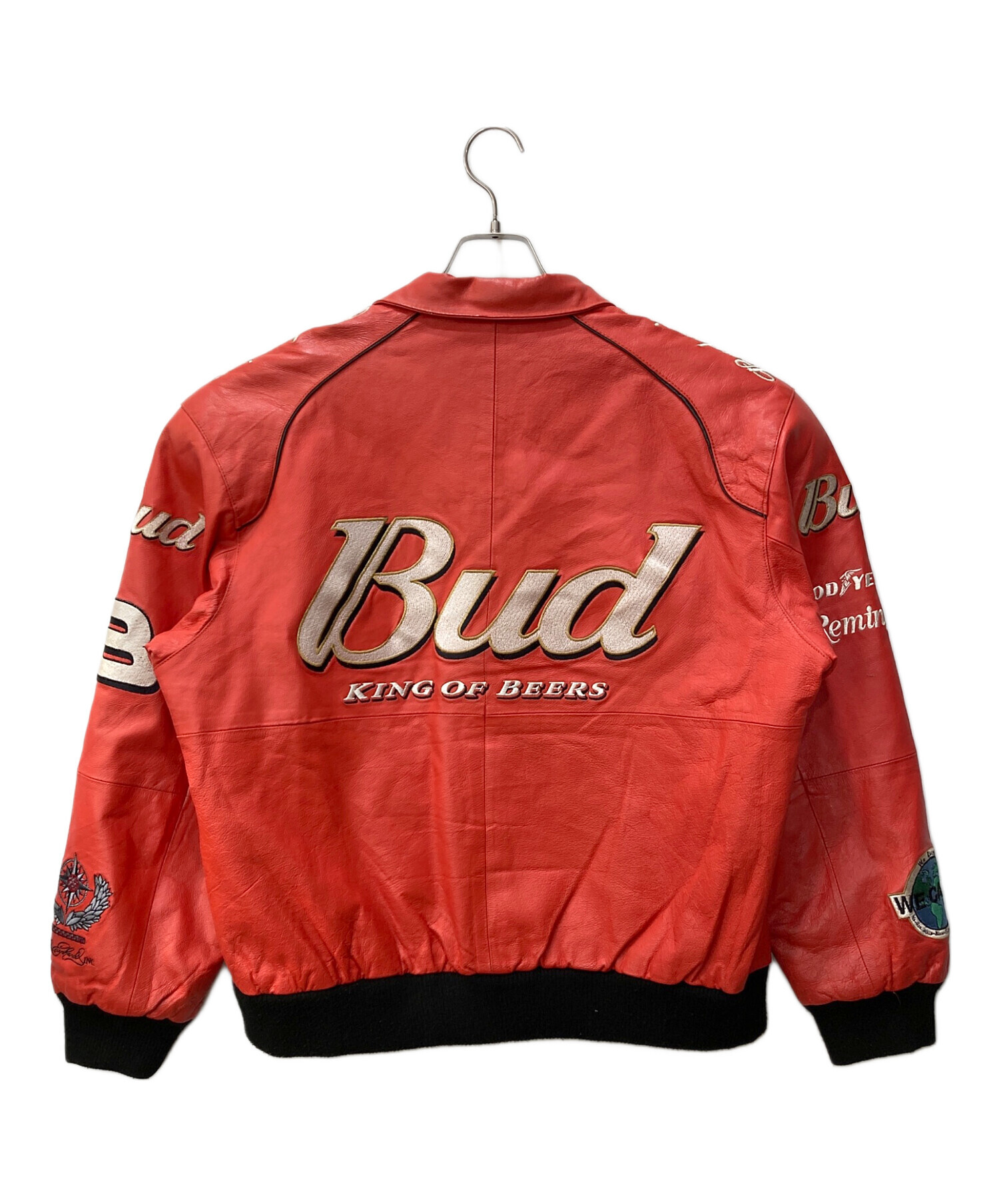 中古・古着通販】JEFF HAMILTON (ジェフハミルトン) レザーレーシング 