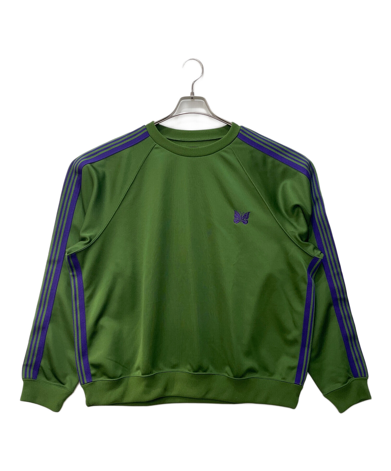 ニードルス Needles Track Crew Neck Shirt グリーン Needles Track Crew Neck Shirt グリーン