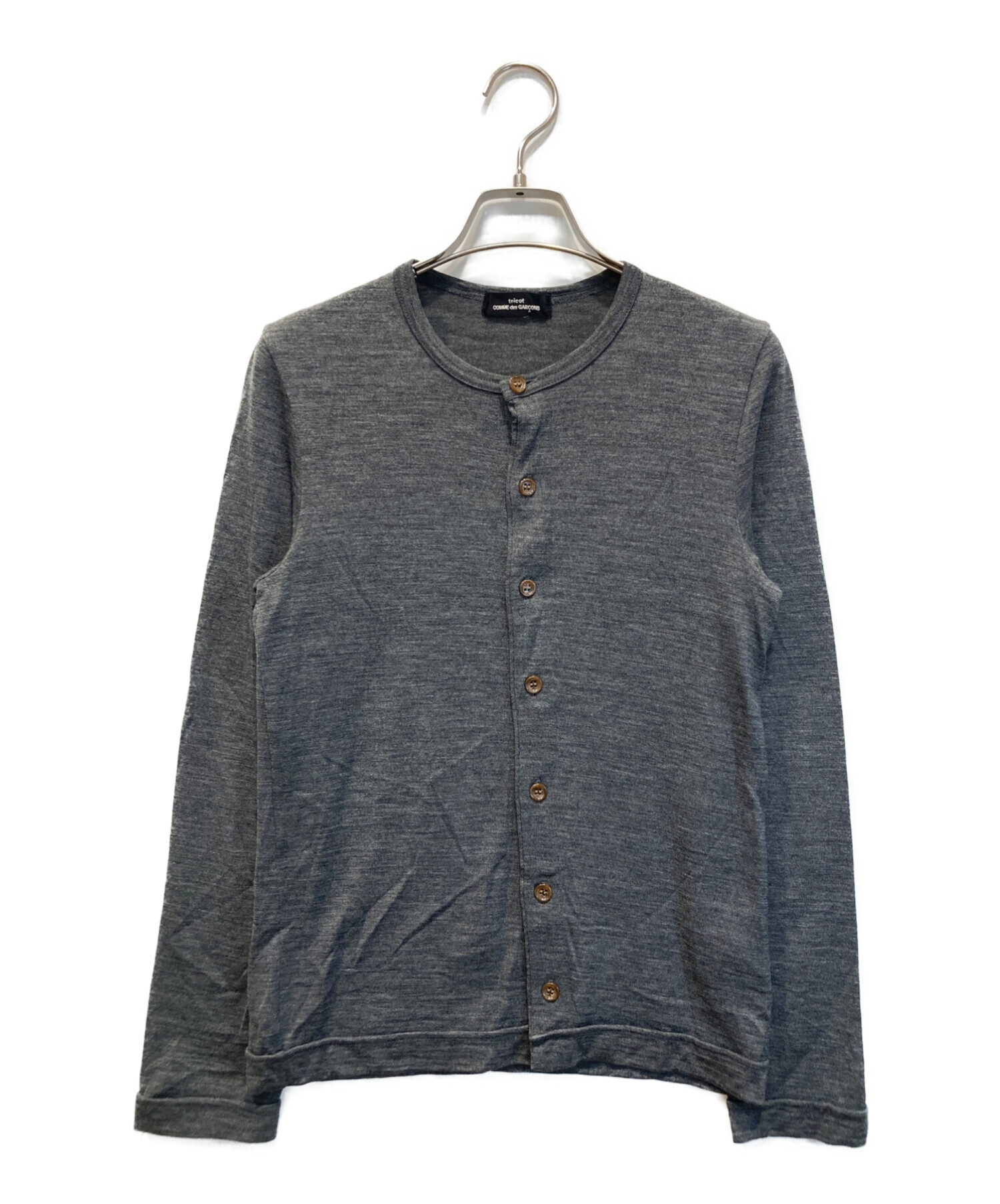 COMME des GARCONS wool cardigan トリコ身幅40 - omegasoft.co.id