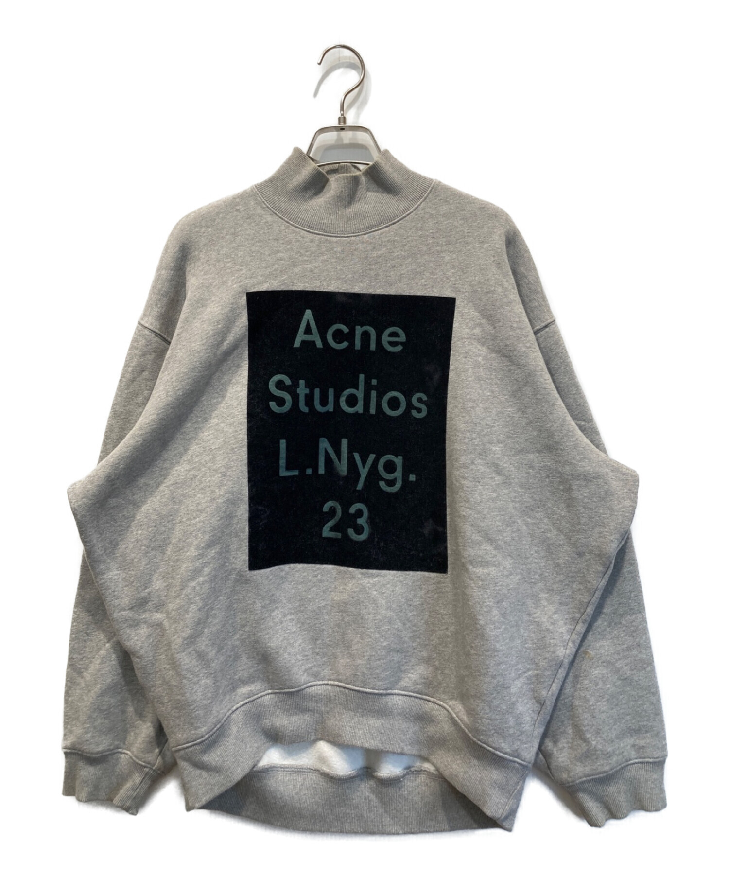 acne studios ピンクベージュトレーナー　スウェット 新品