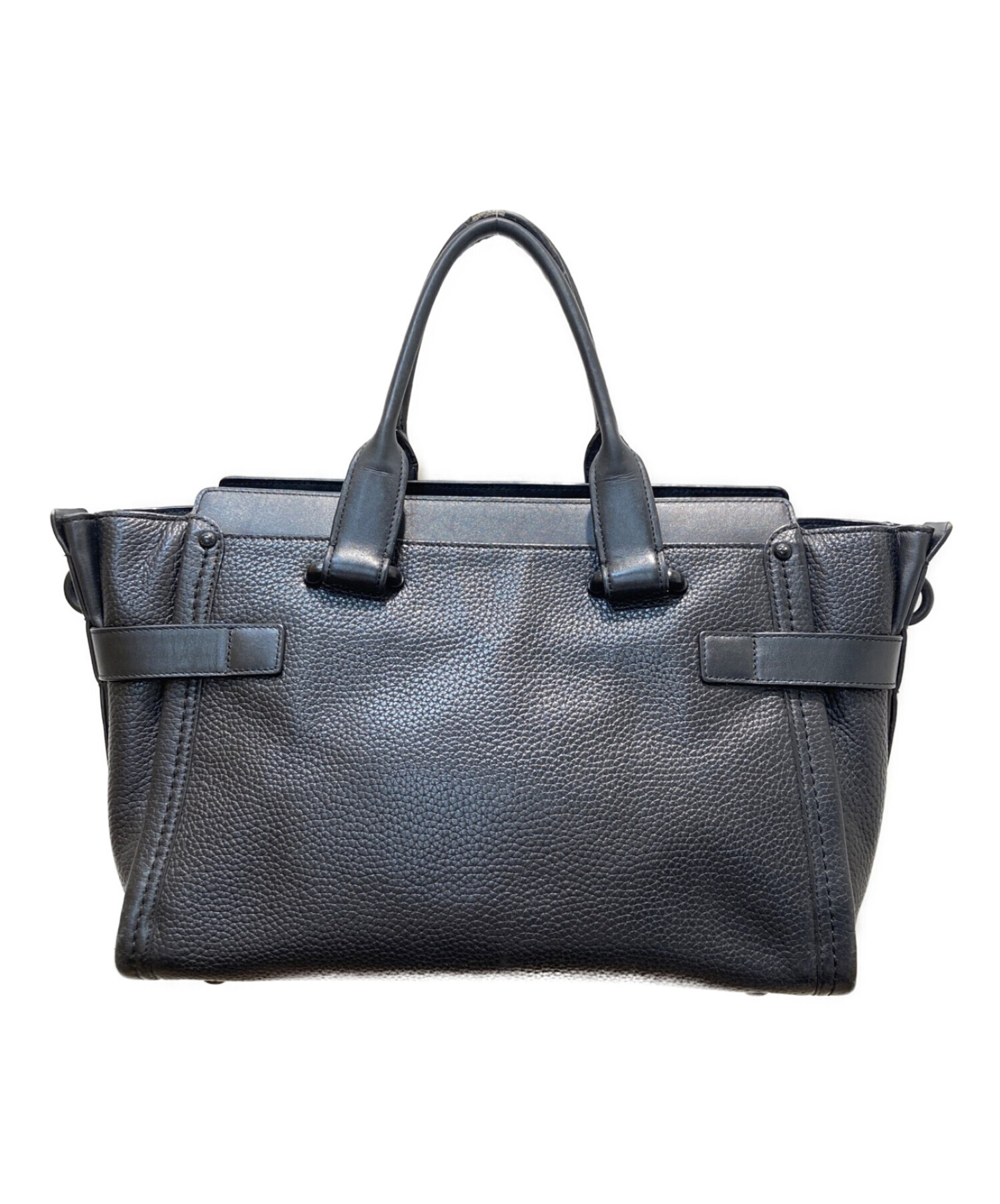 中古・古着通販】COACH (コーチ) スワッガー キャリーオール ブラック  