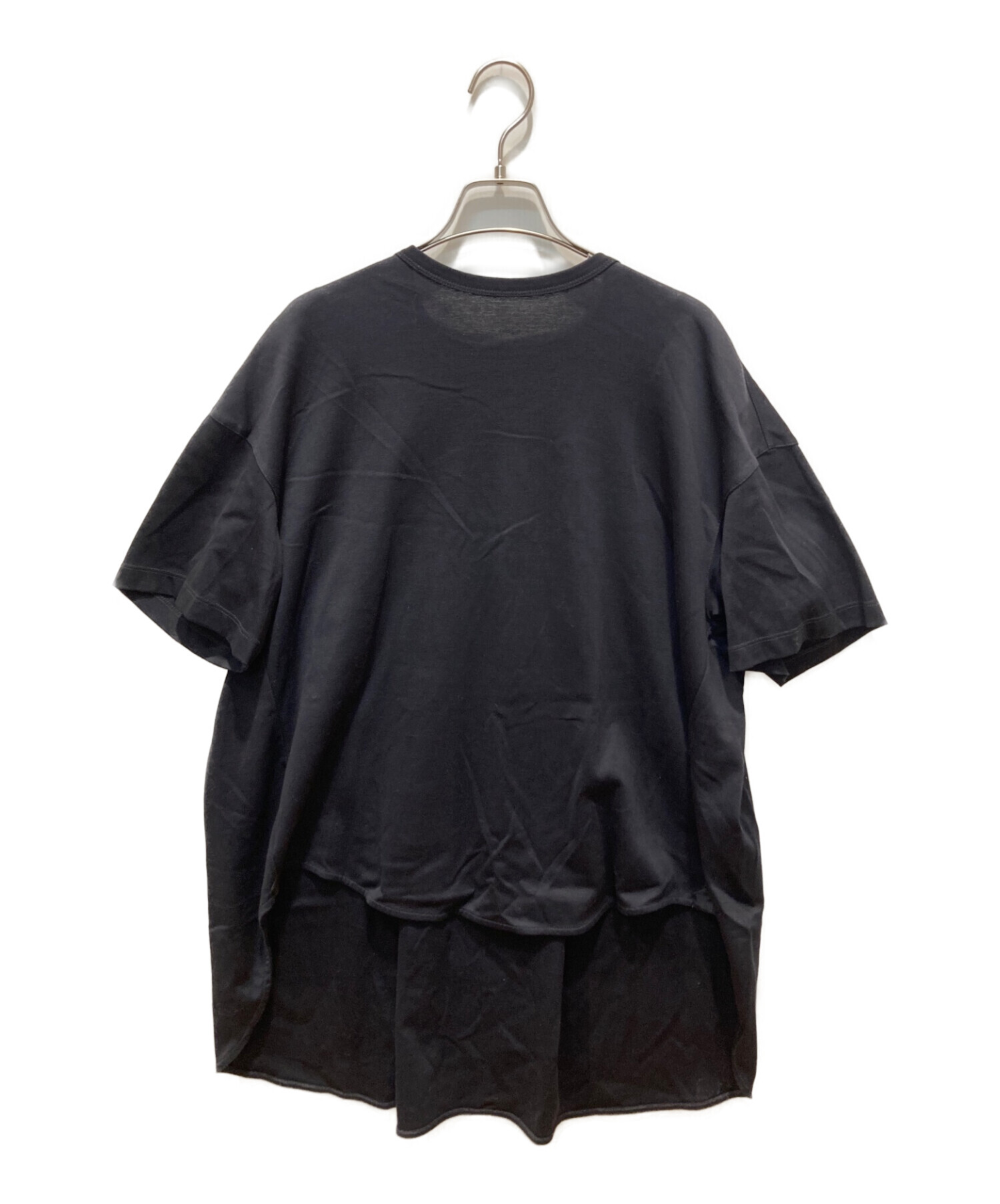 THE RERACS (ザ リラクス) バックデザインTシャツ ブラック サイズ:36