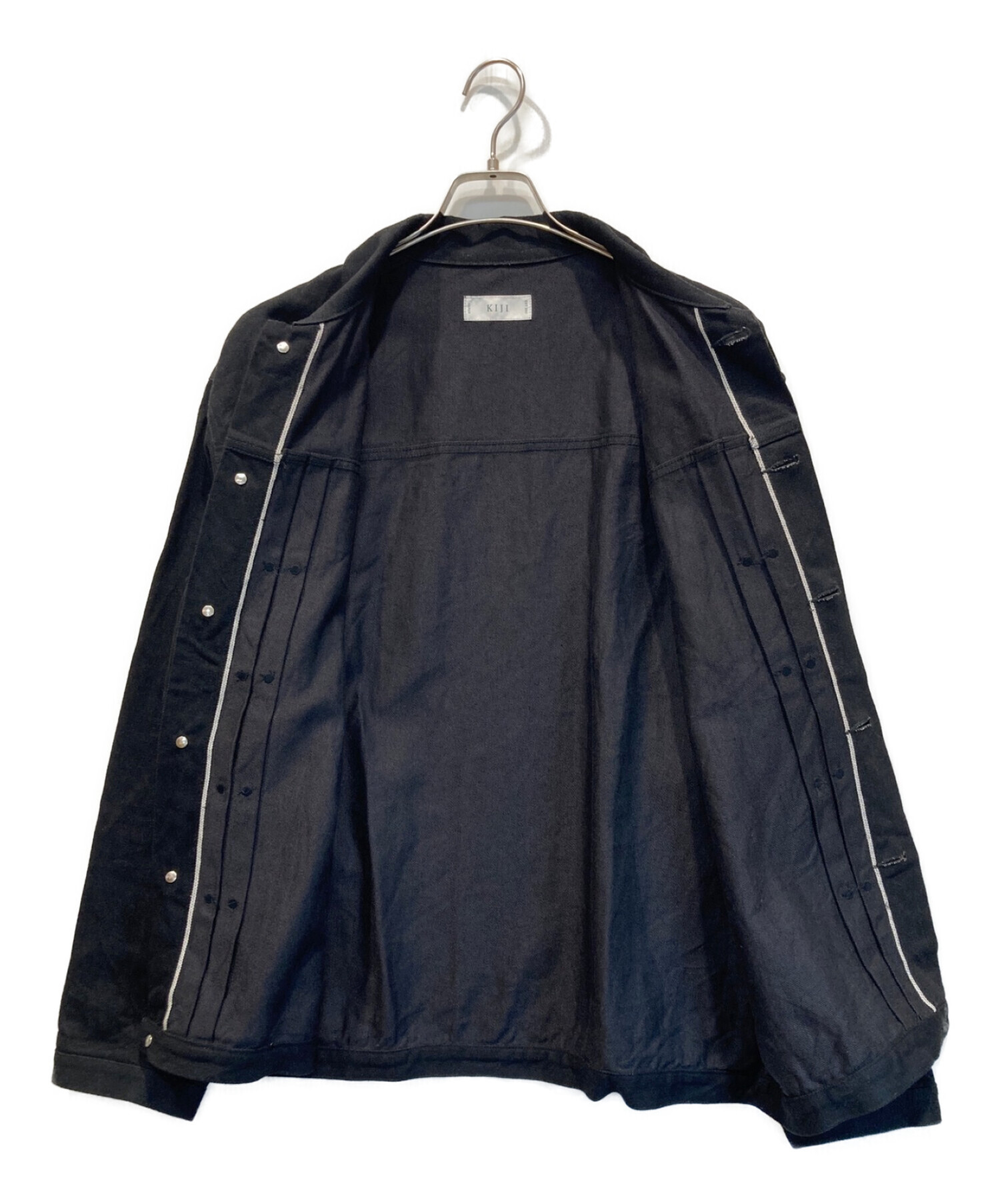 KIJI (キジ) OUDOデニムジャケット ブラック サイズ:4