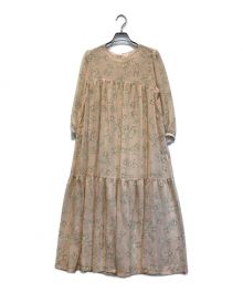 中古・古着通販】yukiemon (ユキエモン) nekonekoワンピース ピンク  