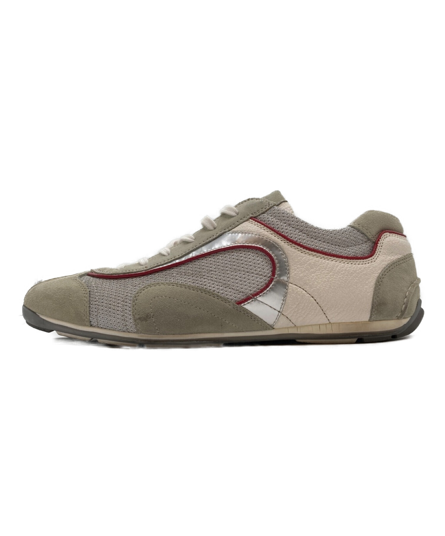 中古・古着通販】PRADA (プラダ) ローカットスニーカー ホワイト  