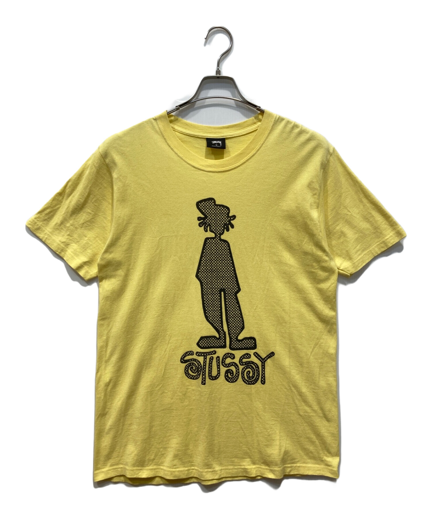 中古・古着通販】stussy (ステューシー) シャドーマンプリントTシャツ