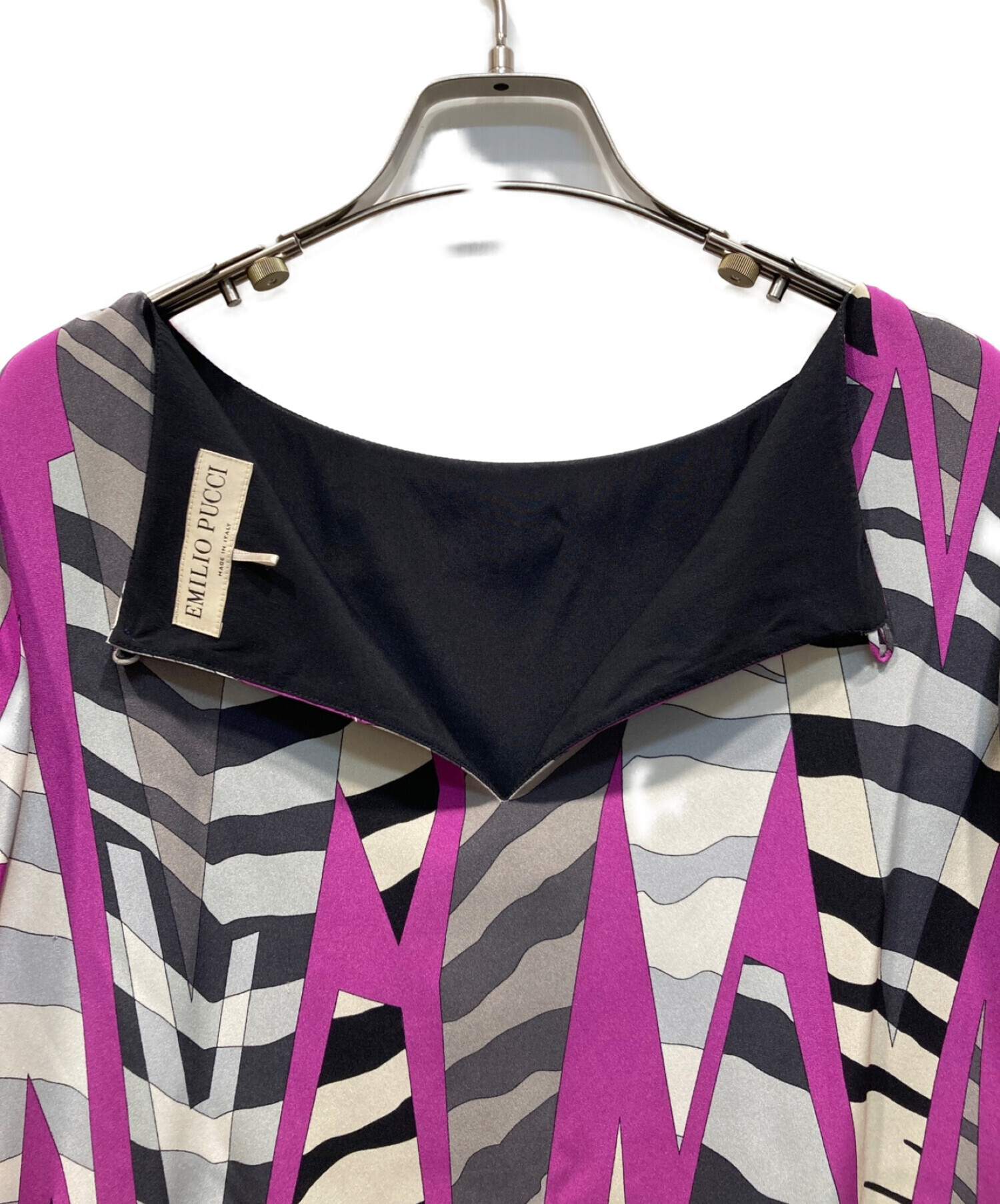 中古・古着通販】Emilio Pucci (エミリオ プッチ) ブラウスワンピース  