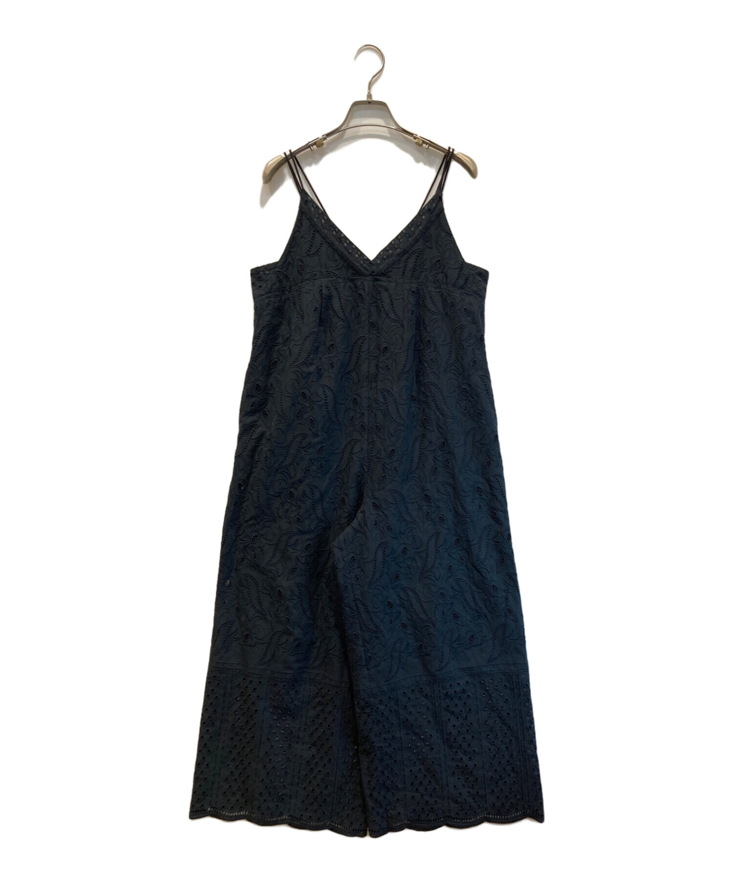 IENA レースオールインワンブラック