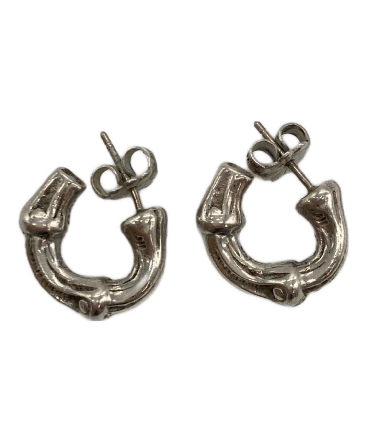 TIFFANY&Co. ティファニーバンブー フープピアス シルバー