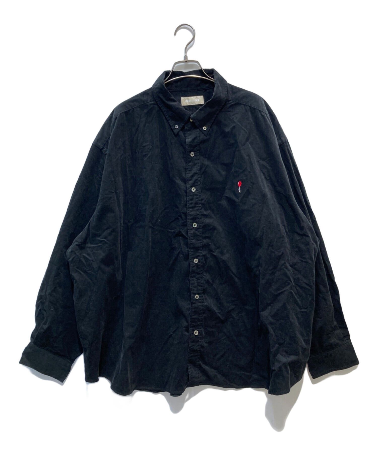 WIND AND SEA Balloon Corduroy Shirt S WIND AND SEA Balloon Corduroy Shirt S