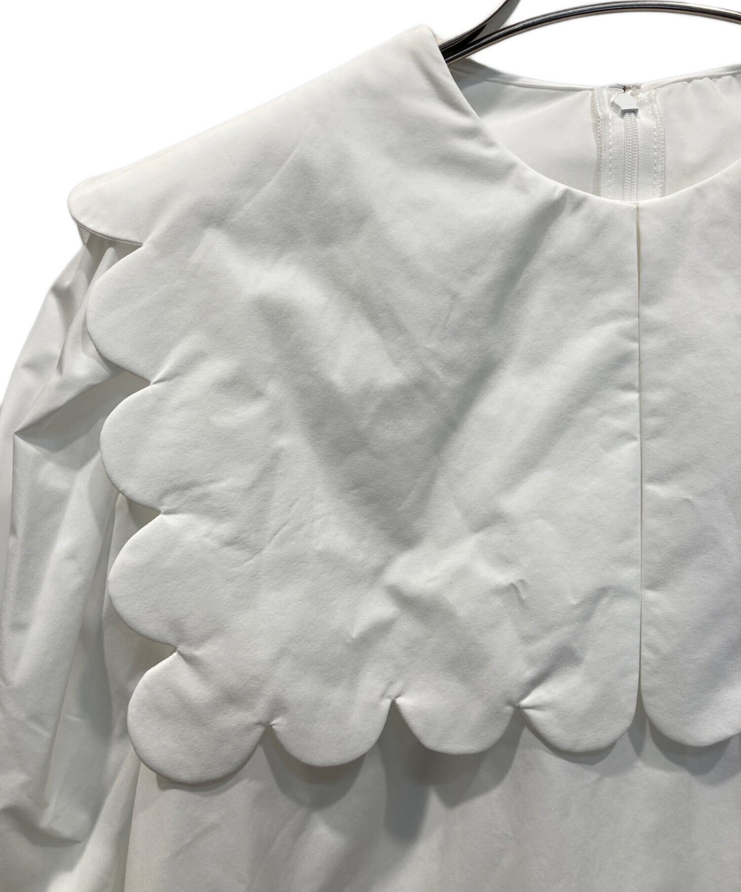 新品未使用 シーニュ cygne isabelle スカラップブラウス（cygne