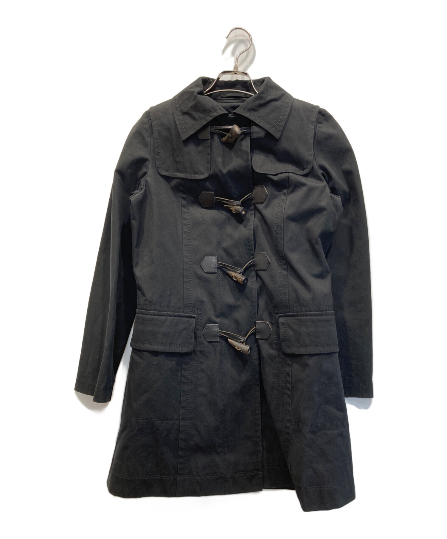 至極美品2023/23AWサンローランクラッシュド加工ダメージニット