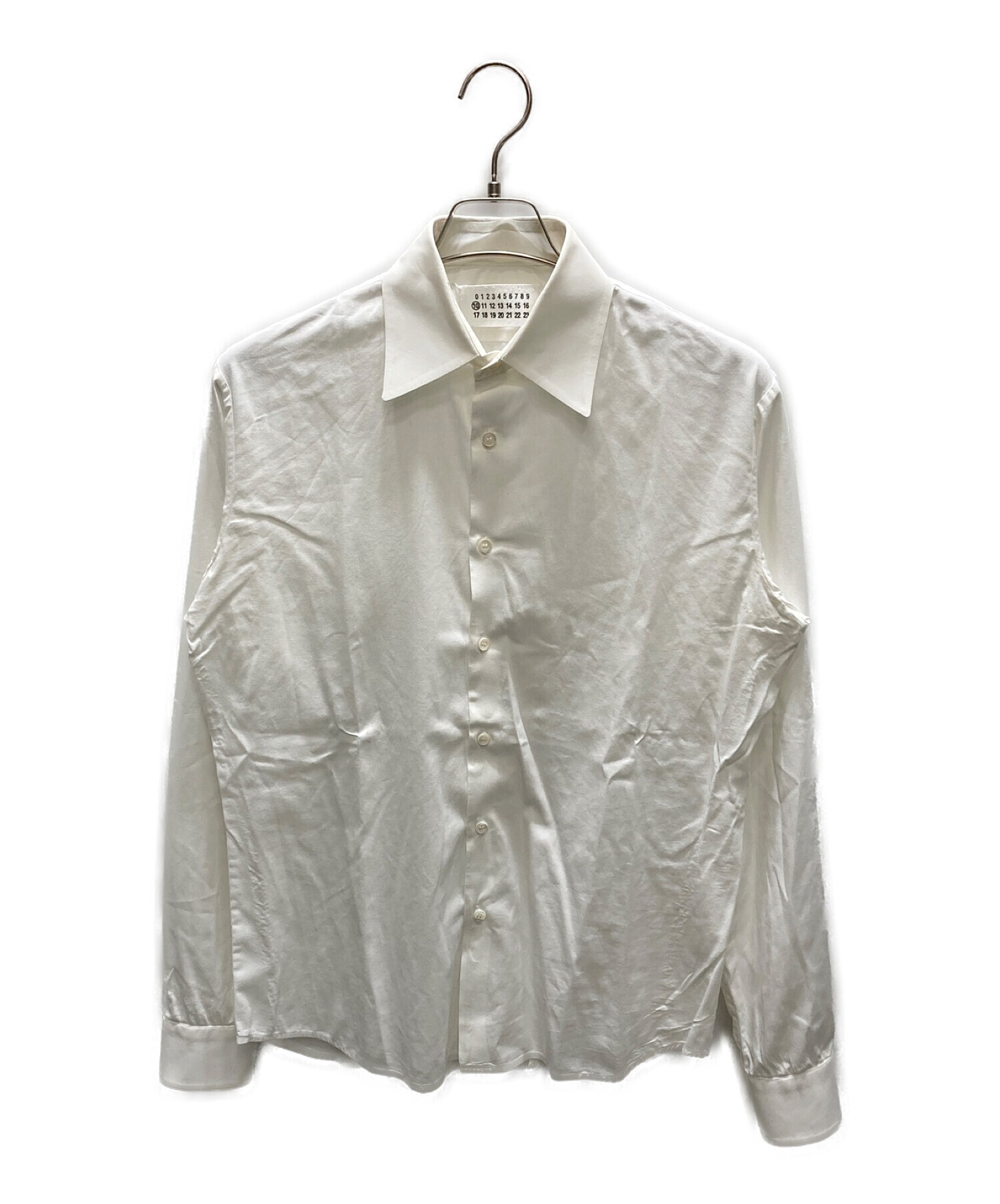 Maison Margiela (メゾンマルジェラ) ドレスシャツ ホワイト サイズ:1