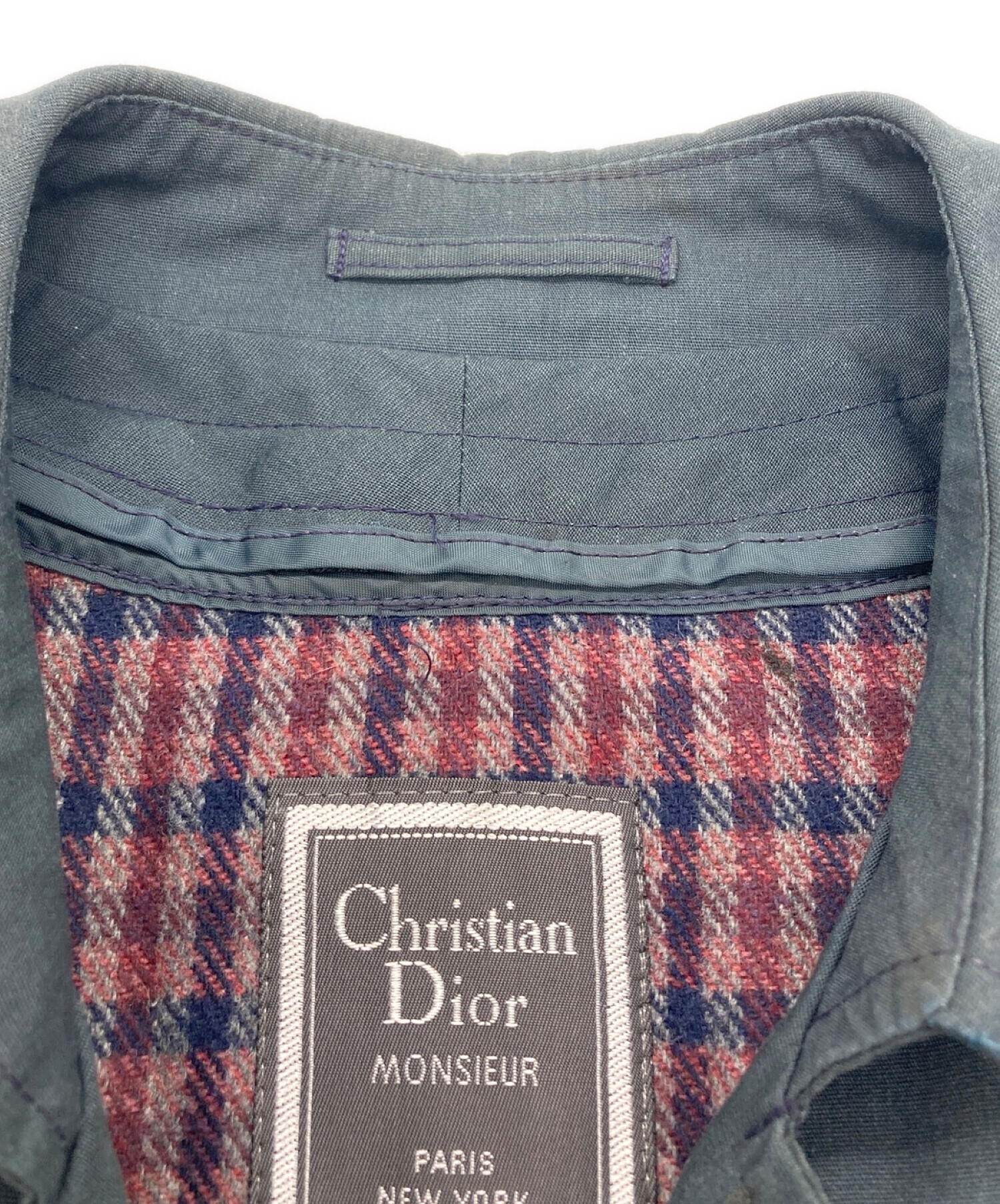 Christian Dior MONSIEUR (クリスチャンディオールムッシュ) 90'sライナー付トレンチコート グレー サイズ:40