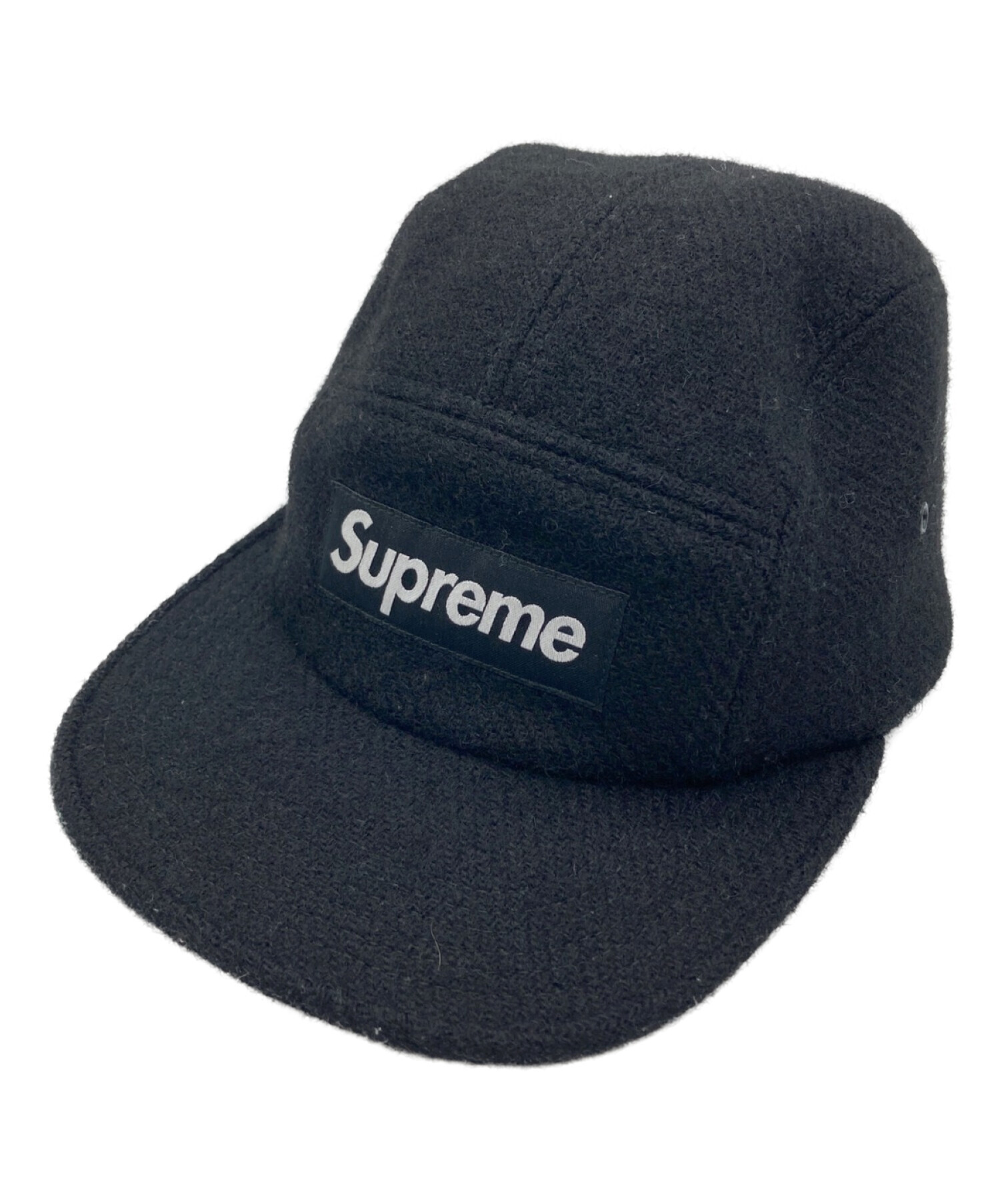 Supreme Harris Tweed cap ブラック