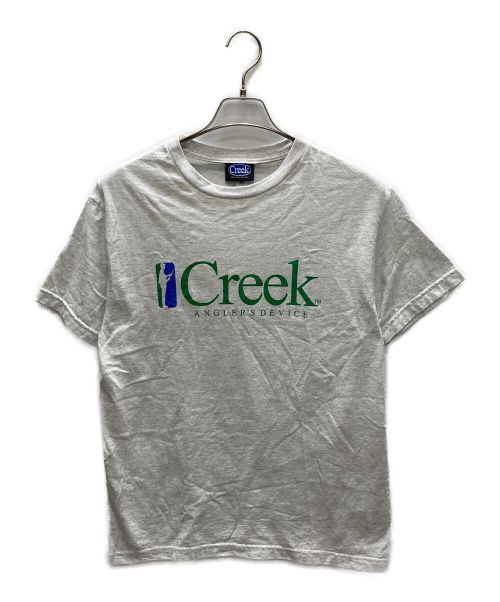 中古・古着通販】Creek (クリーク) ロゴTシャツ グレー サイズ:M