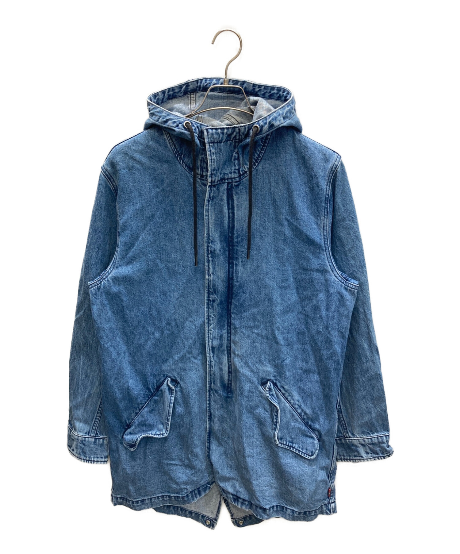 デニムモッズコート 中古・古着通販】LEVI'S (リーバイス) デニム