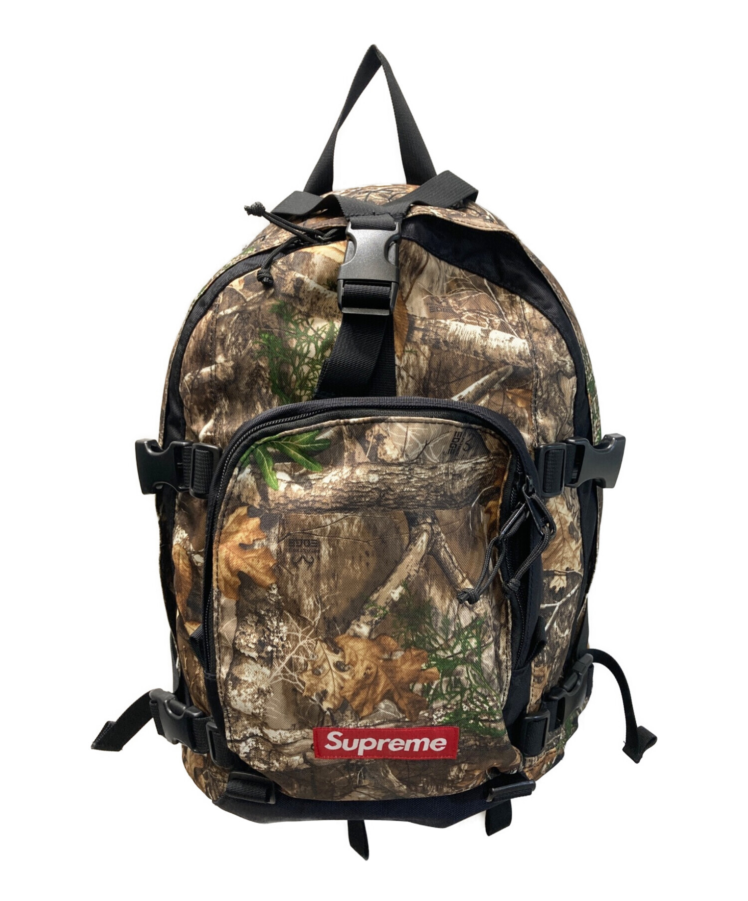 supreme backpack tree camo