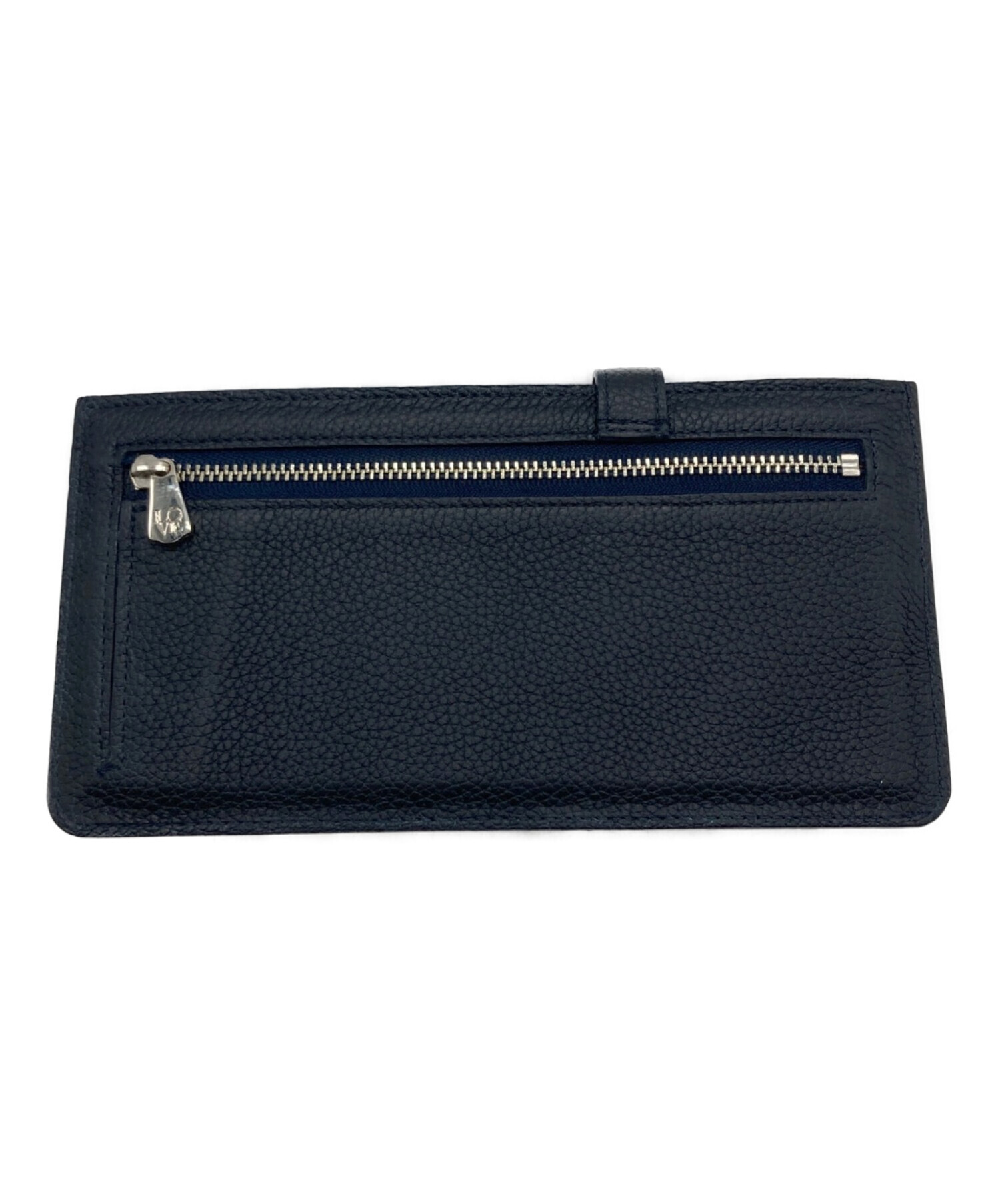 中古・古着通販】A.D.M.J. (エーディーエムジェイ) 長財布 ネイビー 