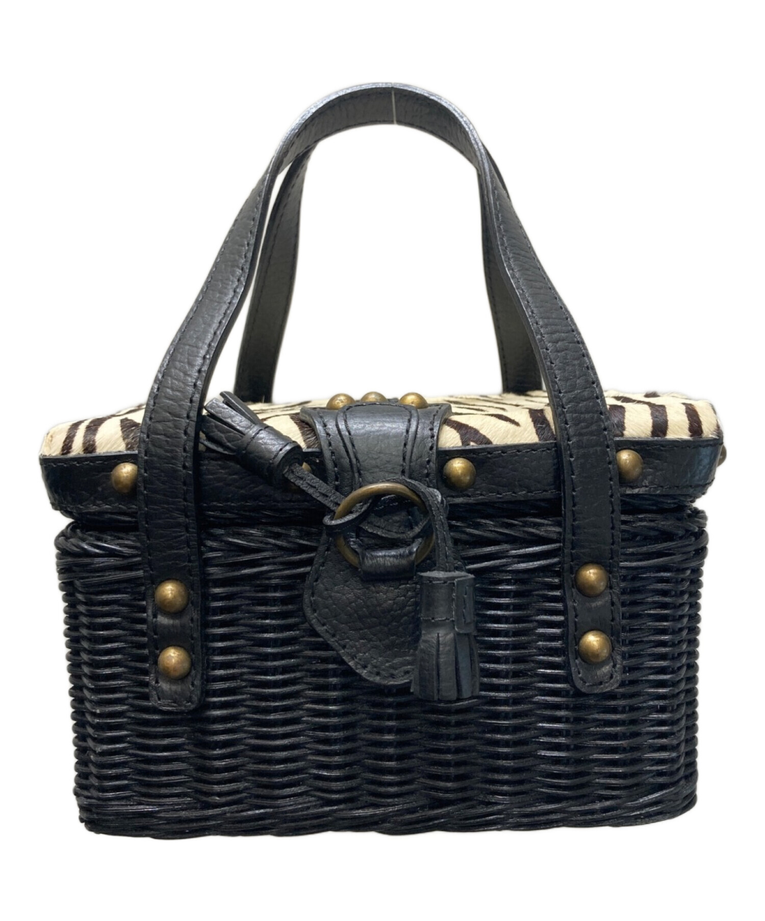 中古・古着通販】The Bagmati (ザバグマティ) カゴバッグ ブラウン  