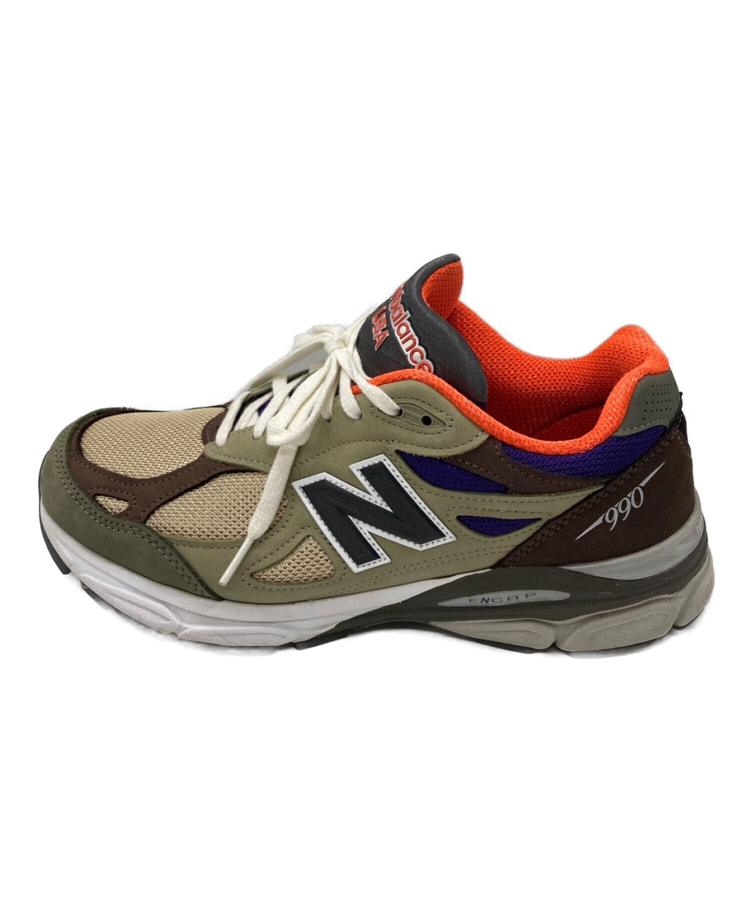 中古・古着通販】NEW BALANCE (ニューバランス) スニーカー グリーン 