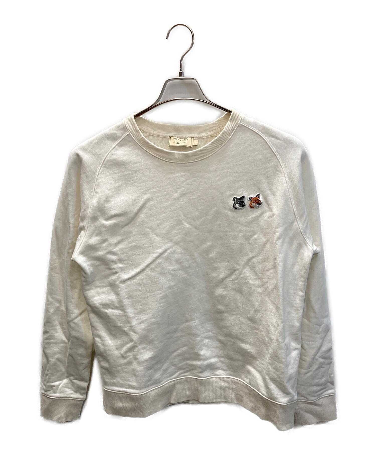 中古・古着通販】maison kitsune (メゾンキツネ) クルーネック 