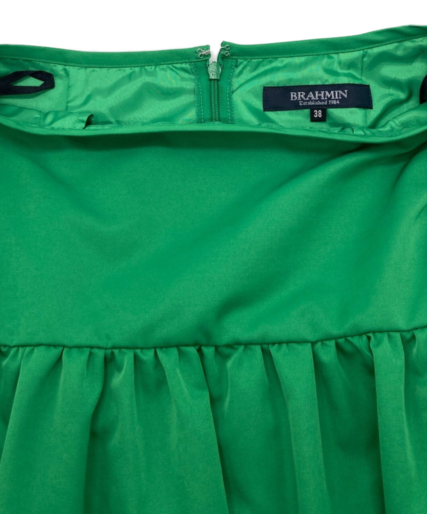 中古・古着通販】BRAHMIN (ブラーミン) フレアスカート グリーン  