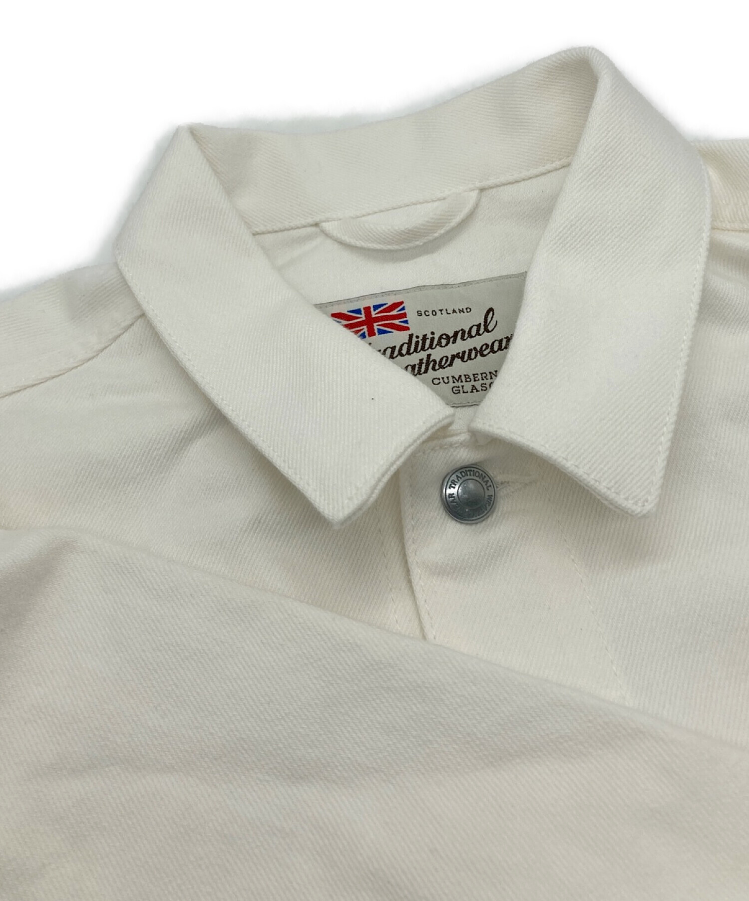 Traditional Weatherwearホワイトデニムジャケット38