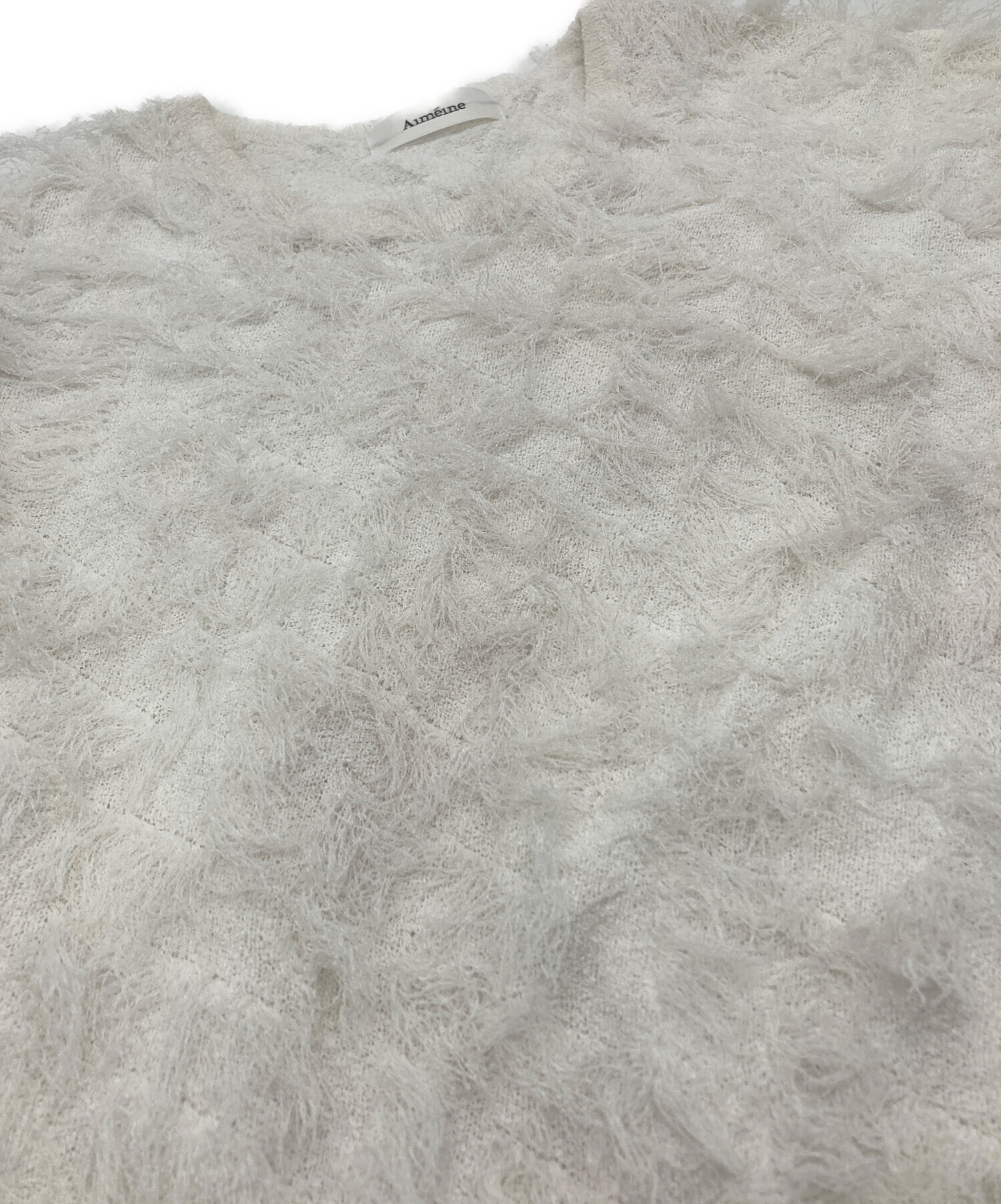 中古・古着通販】Aimeine (エメイン) ジャガードフレンチスリーブ 