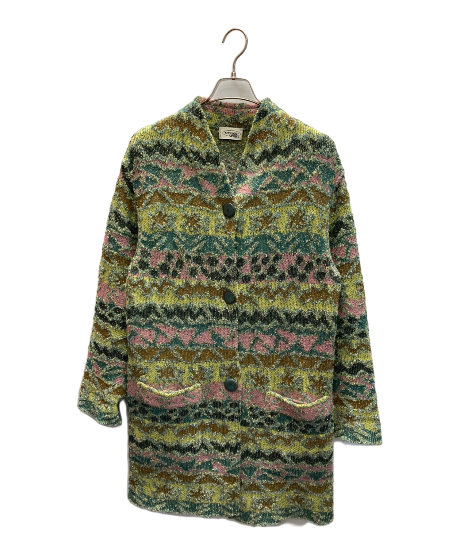 中古・古着通販】MISSONI SPORT (ミッソーニスポーツ) 総柄ニット 