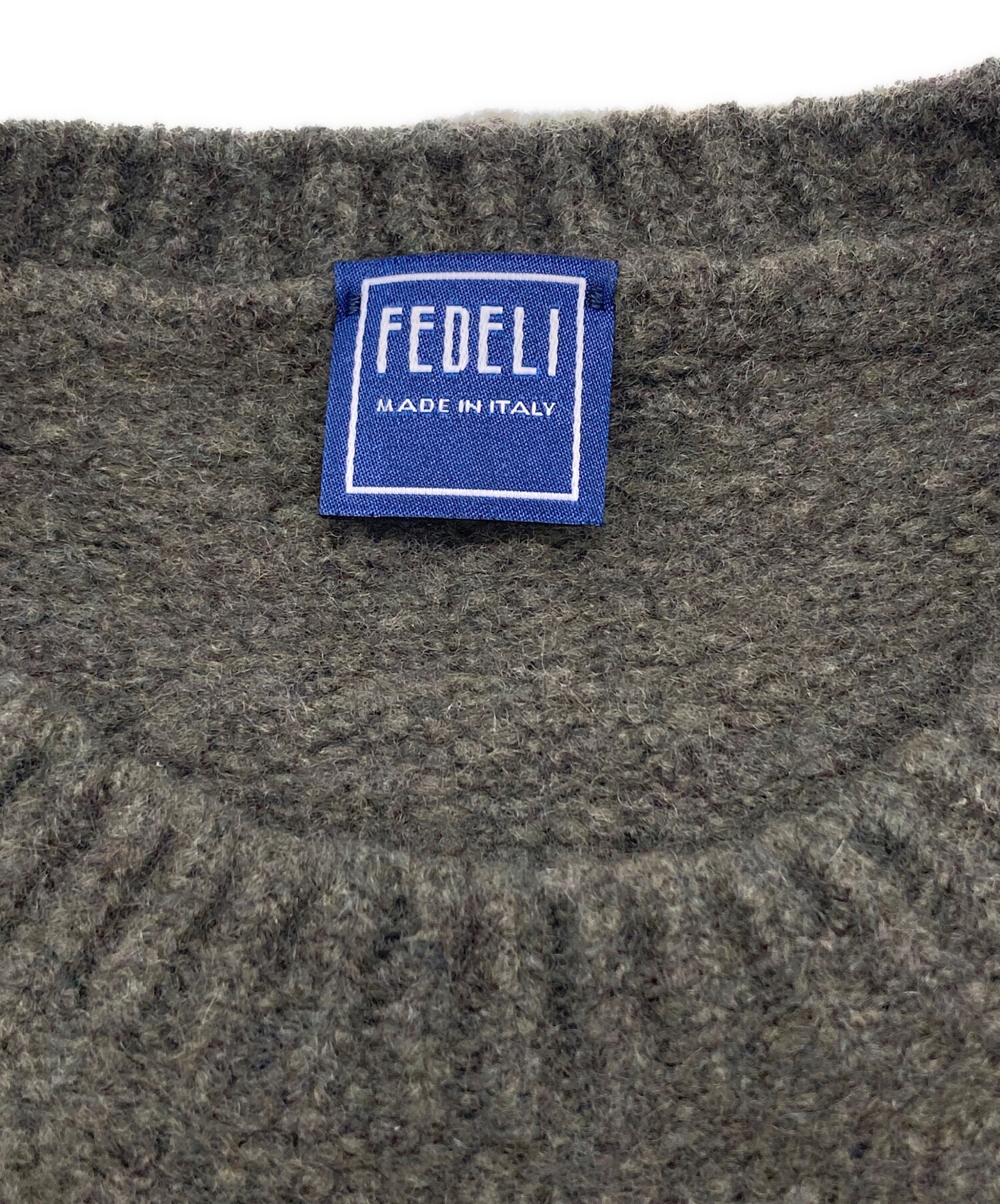 中古・古着通販】FEDELI (フェデーリ) エコカシミヤ ウールナイロン 